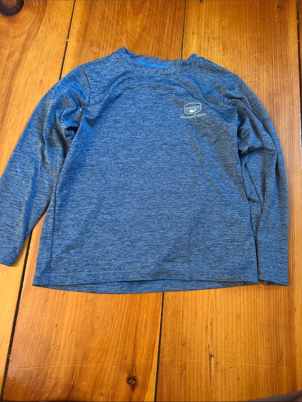 Vineyard Vines Boys Hockey Long-Sleeve Performance Tee